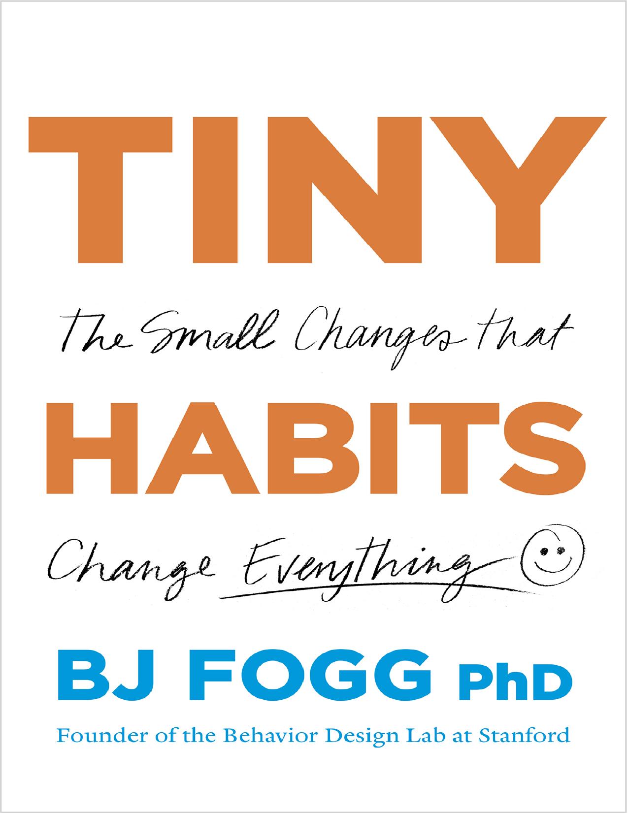 Tiny Habits By BJ Fogg - Free Ebooks Download